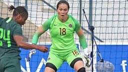 Die kanadische Nationalspielerin Erin McLeod