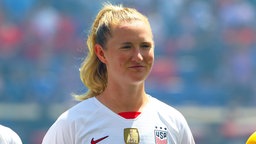 Die US-amerikanische Fußball-Nationalspielerin Samantha Mewis