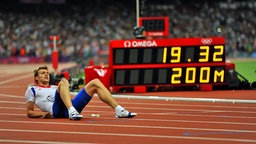 Christophe Lemaitre bei den Olympischen Spielen 2012 in London. © picture alliance / abaca Foto: Gouhier-Guibbaud-JMP