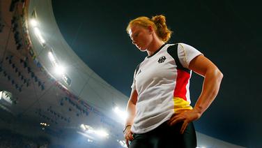 Betty Heidler bei Olympia 2008 in Peking ©  picture alliance / Stefan Matzke / sampics Foto: Stefan Matzke