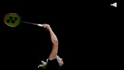 Die estnische Badmintonspielerin Kati Tolmoff © dpa Foto: Alexey Filippov
