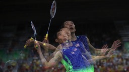 Der malaysische Badmintonspieler Chong Wei Lee © dpa - Bildfunk Foto: Esteban Biba