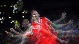 Der chinesische Badmintonspieler Chen Long © dpa Foto: Esteban Biba