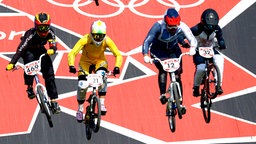 BMX-Fahrer bei den Olympischen Spielen 2012 in London © imago sportfotodienst 