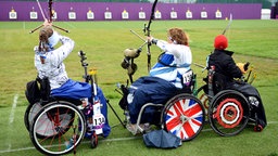 Bogenschützen bei den Paralympics 2012 in London © picture alliance / empics 
