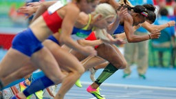 Die Leichtathletik-Wettbewerbe in Rio starten. © DPA Bildfunk Foto: Sergei Ilnitsky