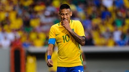 Brasiliens Neymar hadert mich sich selbst. © DPA Picture Alliance Foto: CITYPRESS24