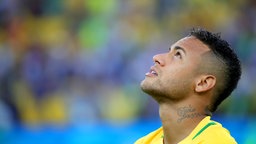 Brasiliens Neymar © picture alliance / dpa Foto: Friso Gentsch