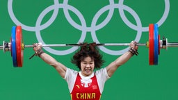 Chinas Gewichtheberin Yanmei Xiang © picture alliance / ZUMAPRESS.com Foto: Li Ming