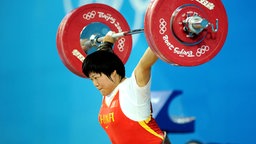 Liu Chunhong bei den Olympischen Spielen 2008 in Peking © imago/Xinhua 