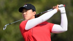 Die südkoreanische Golferin Gee Chun © picture alliance / dpa Foto: Facundo Arrizabalaga
