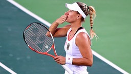 Die deutsche Tennisspielerin Angelique Kerber © picture alliance/ZUMA Press Foto: Yue Yuewei