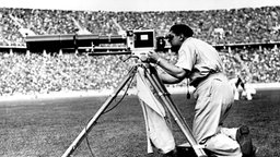 Ein Kameramann bei den Olympischen Spielen 1936 © picture-alliance / akg-images 