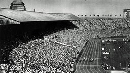Das Wembley-Stadion während der Olympischen Spielen 1948 in London © picture alliance / united archiv