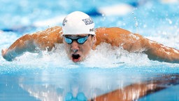 Michael Phelps: Sieg am Geburtstag © SID-IMAGES/AFP/Getty Images/JAMIE SQUIRE 