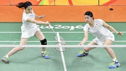 Misaki Matsutomo und Ayaka Takahashi gewinnen im Badminton  