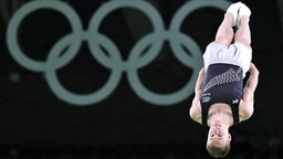 Der neuseeländische Trampolinspringer Dylan Schmidt. © DPA Bildfunk Foto: Tatyana Zenkovich