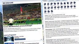 Livecenter bei sportschau.de/olympia © ARD Foto: Screenshot