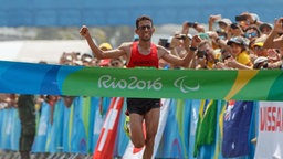 El Amin Chentouf aus Marokko Marathon-Finale 2016 in Rio. © dpa/picture alliance Foto: Cheong Kam Ka