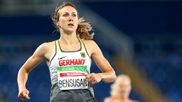 Die deutsche Läuferin Irmgard Bensusan © imago/Beautiful Sports