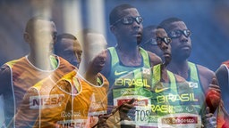 Athleten beim 5000 Meter Lauf. © Imago/ Fotoarena