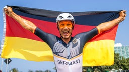 Der deutsche Radfahrer Michael Teuber © dpa - Bildfunk Foto: Jens Büttner