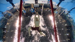 Der australische Schwimmer Blake Cochrane © Olympic Information Services OIS Foto: Simon Lodge