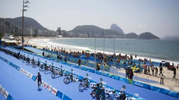 Triathlon-Strecke bei den Paralympischen Spielen in Rio de Janeiro © imago/Bildbyran