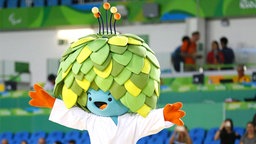Tom, das Maskottchen der Paralympics in Rio © imago/Kyodo News