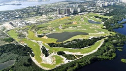 Der olympische Golfkurs in Rio de Janeiro © picture alliance / dpa 