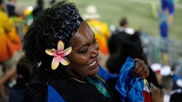 Olympiafinale im Rugby Rio 2016 - Fidschi - England © Thomas Luerweg Foto: Thomas Luerweg