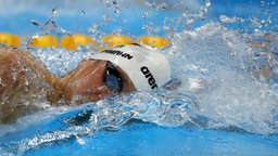 Der deutsche Schwimmer Paul Biedermann © dpa - Bildfunk Foto: Michael Kappeler