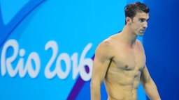 Der US-amerikanische Schwimmer Michael Phelps © dpa - Bildfunk Foto: Michael Kappeler