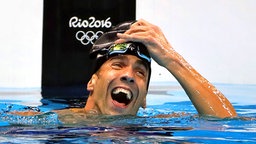 Der US-amerikanische Schwimmer Michael Phelps © imago/ZUMA Press 