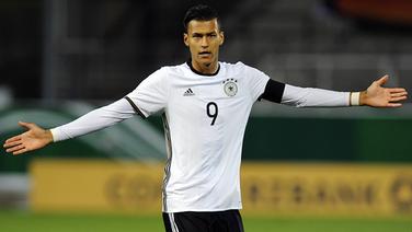 Der deutsche Fußballspieler Davie Selke