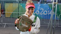 Die deutsche Tennisspielerin Laura Siegemund © NDR Foto: Bettina Lenner