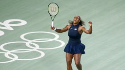 Die US-amerikanische Tennisspielerin Serena Williams © dpa - Bildfunk Foto: Michael Reynolds