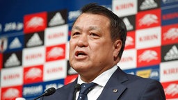 Kozo Tashima, Präsident des Japanischen Fußballverbandes © imago images Foto: Sho Tamura