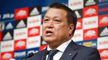 Kozo Tashima, Präsident des Japanischen Fußballverbandes © imago images Foto: Sho Tamura