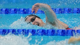 Die deutsche Schwimmerin Isabel Gose krault © dpa-bildfunk 