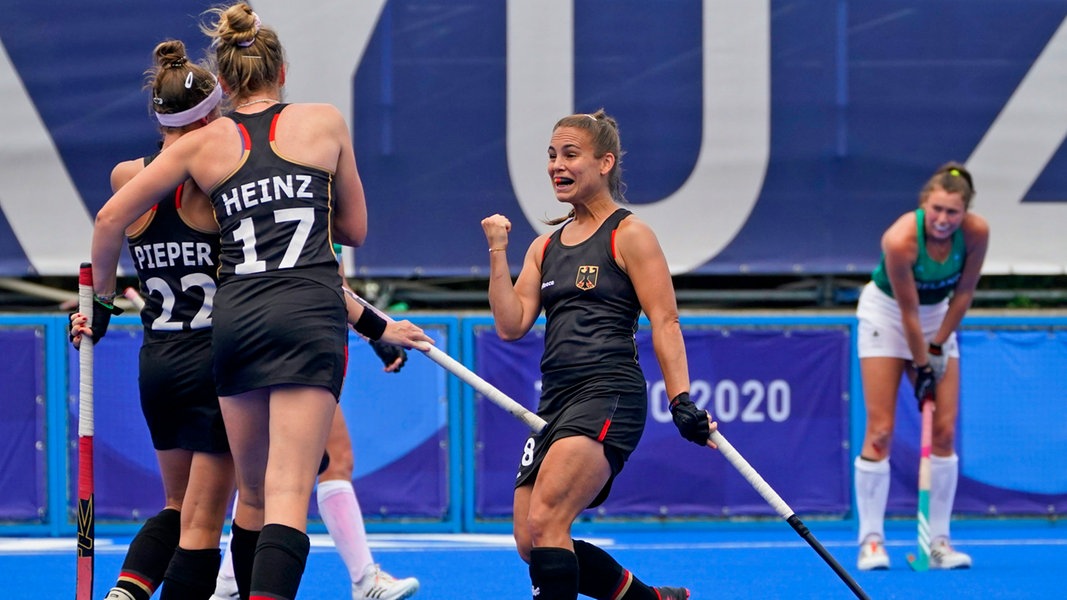 HockeyFrauen machen OlympiaViertelfinale klar Sportschau