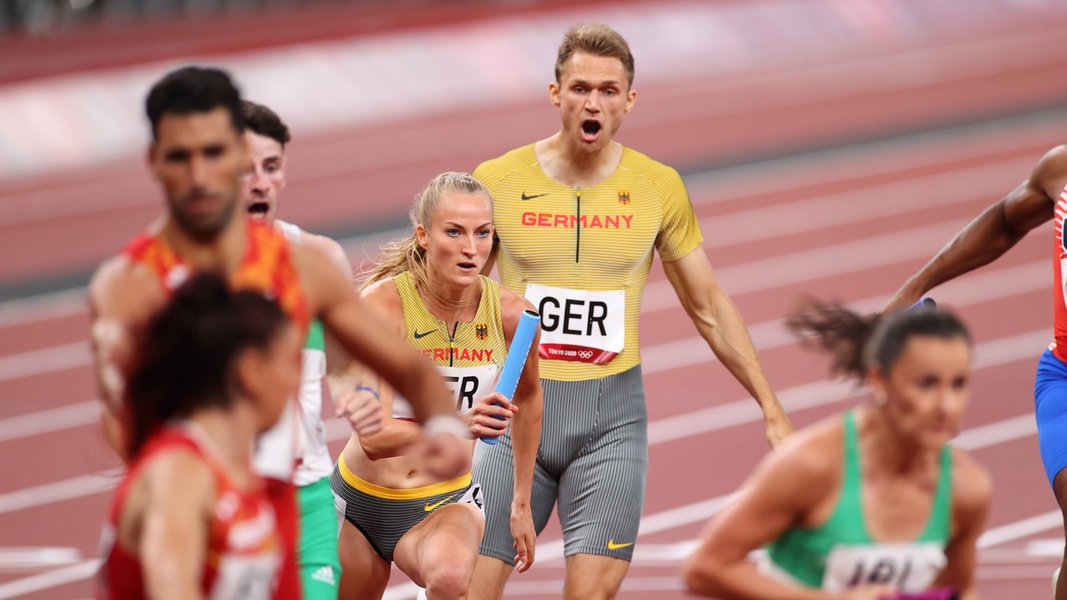 Nach Protest Deutsche MixedStaffel startet doch im OlympiaFinale