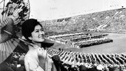 Eröffnungszeremonie der Olympischen Spiele 1964 in Tokio  