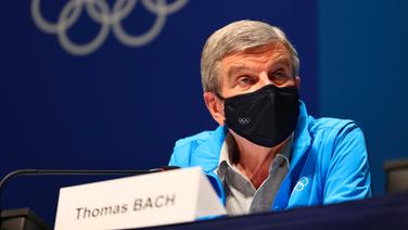 Der IOC-Präsident Thomas Bach © picture alliance / ASSOCIATED PRESS | Hiroto Sekiguchi 