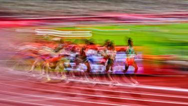 Athletinnen in Aktion © picture alliance / Newscom | Kim Price 
