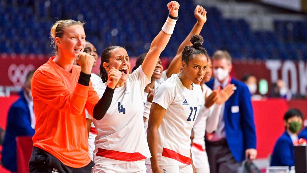 Handball Auch Frankreichs Frauen gewinnen OlympiaGold Sportschau