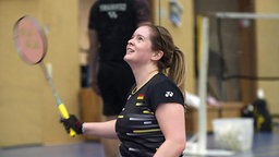 Para-Badmintonspielerin Valeska Knoblauch © NDR Foto: NDR