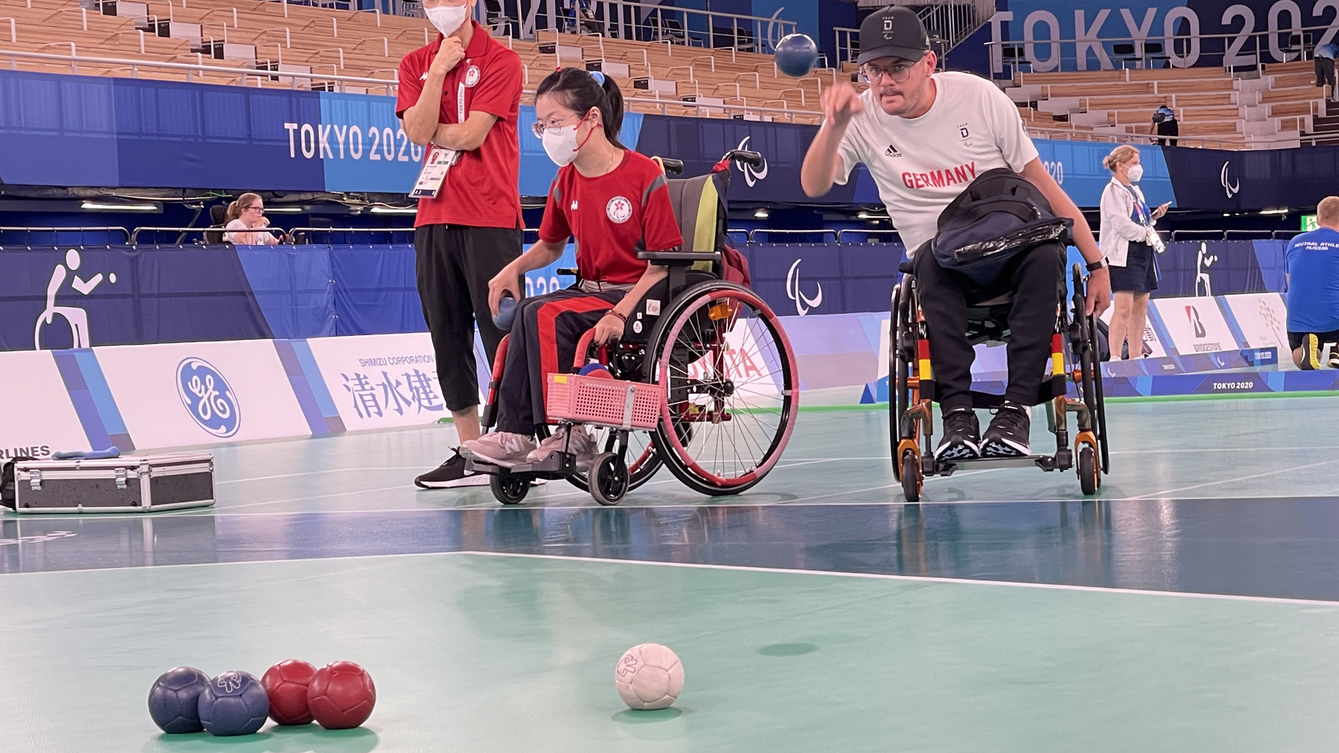 Dank Kampfgeist zu Paralympics Deutsche Boccia Premiere mit