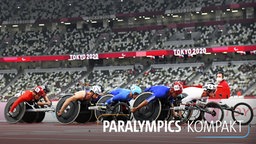 Blick in das Nationalstadion von Tokio während der Paralympics © picture alliance / ASSOCIATED PRESS Foto: Masahiro Sugimoto