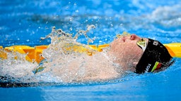 Der deutsche Para-Schwimmer Josia Topf in Aktion © .imago-image Foto:  Laci Perenyi